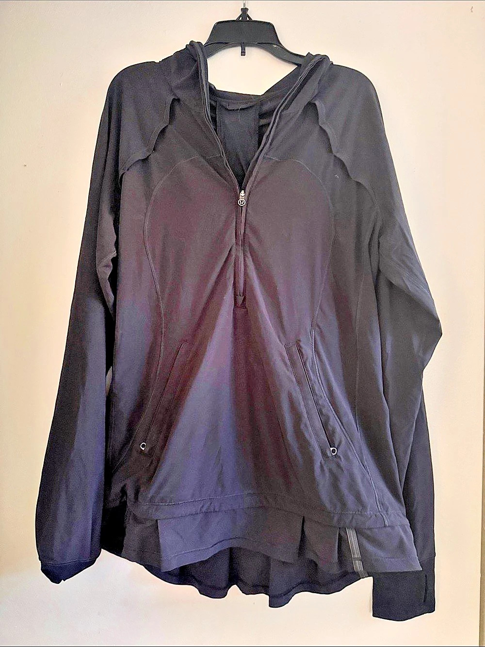 lululemon Black Full-Zip Athletic Jacket Like New